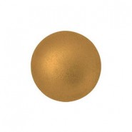 Les perles par Puca® Cabochon 14mm Bronze gold mat 00030/01740